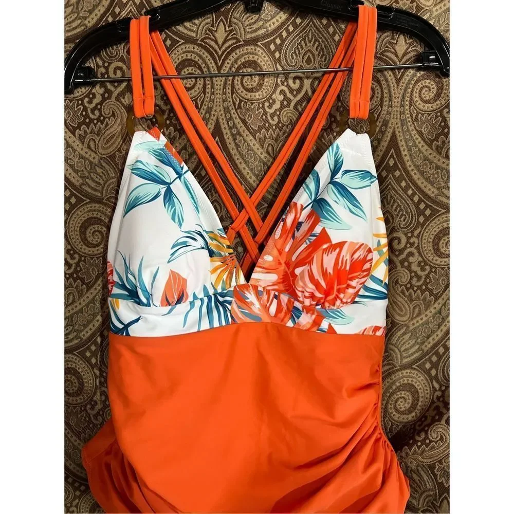 CUPSHE WOMENS ONE PIECE BATHING SUIT - Picture 3 of 10